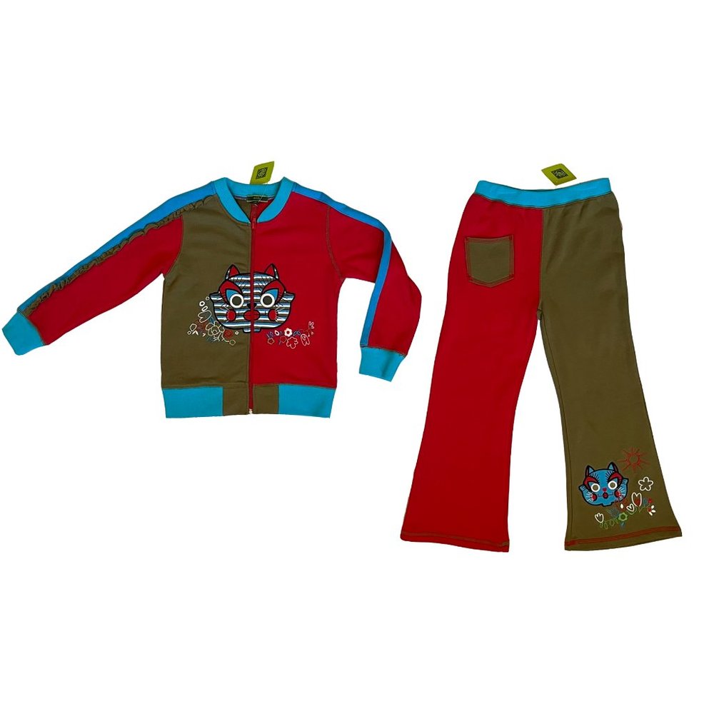 NWT Oilily Track Suit, sz 7-8